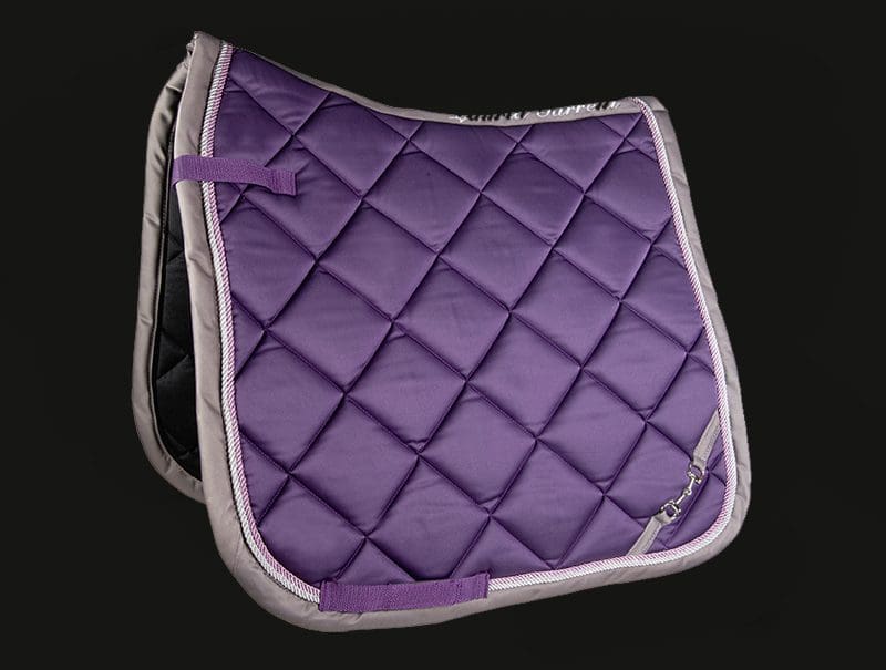 Purple Saddle Pad Range