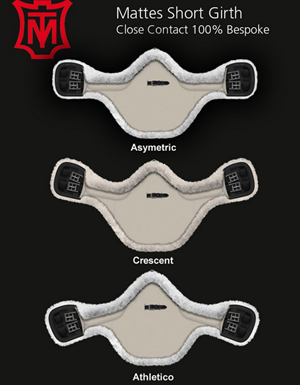 Mattes Slimine Short Jumping Girth Styles
