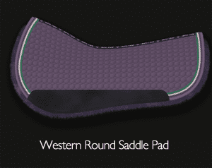 Pink Equine Guide to buying Mattes Custom Saddle Pads 16 Western Round saddle pad