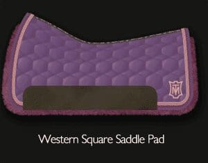 Pink Equine Guide to buying Mattes Custom Saddle Pads 19 Western Square saddle pad