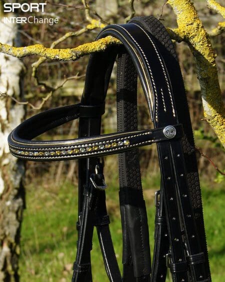 Black Gold Bridle Top Part