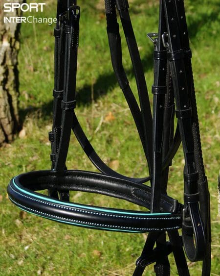 Black Teal Noseband