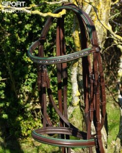Hunter Brown Bridle Main