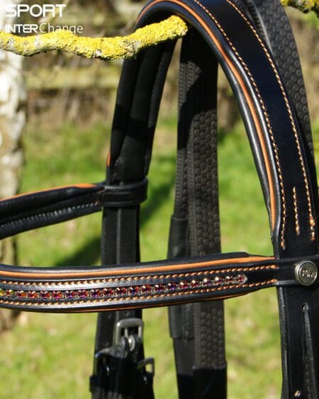 Rust Black Bridle Top Part