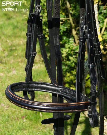Rust Black Noseband