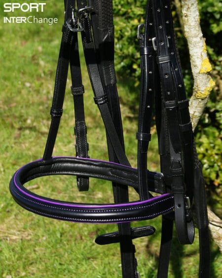 Violet Black Noseband