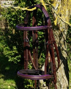 Violet Brown Bridle Main