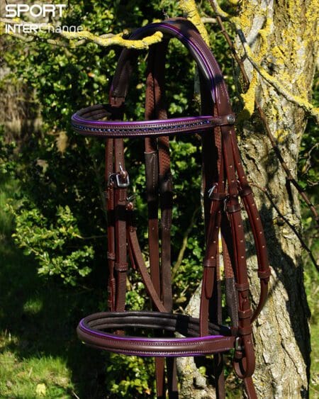 Violet Brown Bridle Main
