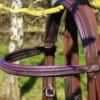 Violet Brown Bridle Top Part