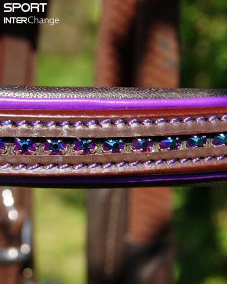 Violet Brown Browband