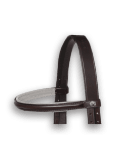 Browband Brown with Dove Padding