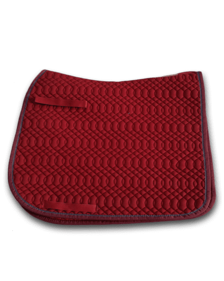 Cotton Dressage Saddle Pad Red