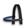 Browband Black with Royal Blue Padding