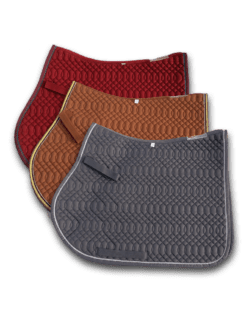 Tyffany Scroll Cotton Saddle Pads