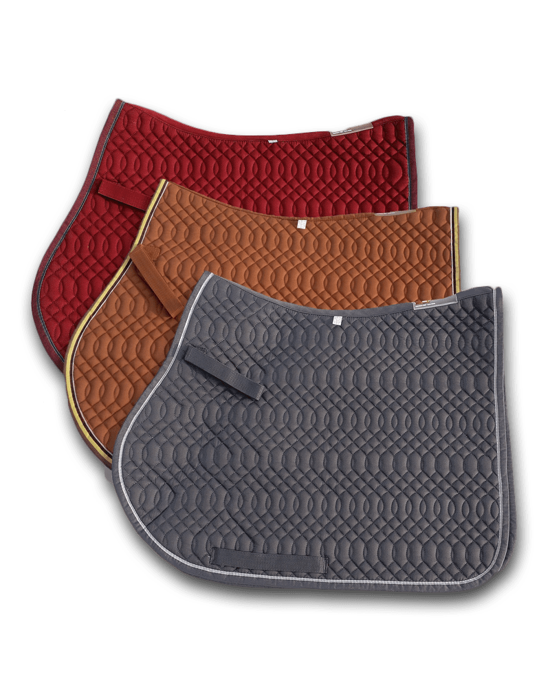 Tyffany Scroll Cotton Saddle Pads