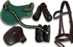 Green Horse Tack Collection Green horse tack sets