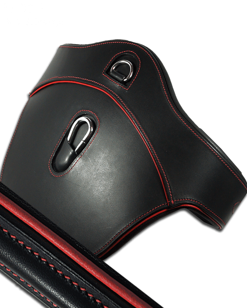 A range of Jumping Girths by Mattes and Pink Equine