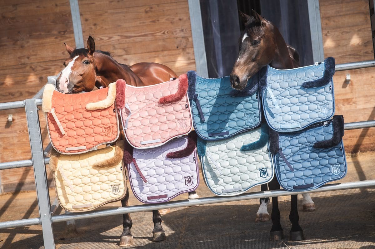 how to clean saddle pads