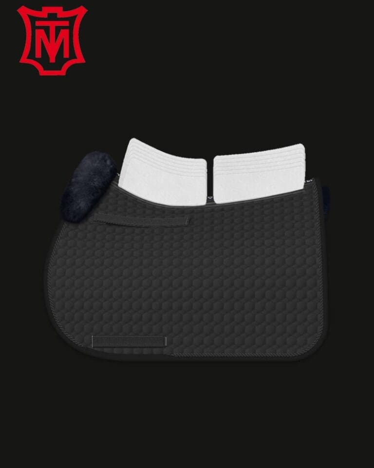 Mattes Cotton Saddle pad with shims in stock now