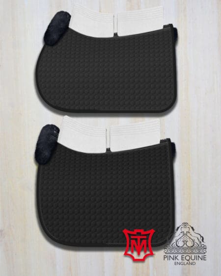 saddle pad with shims