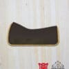 Mattes CORE Western Square Pad Brown with Natural Sheepskin