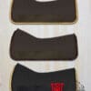 black western saddle pad