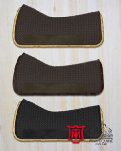 black western saddle pad