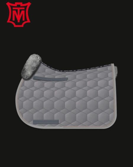Mattes Cotton Sheen Square Pad Grey