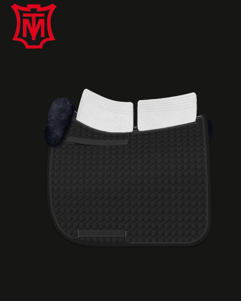 Mattes Cotton Saddle pad with shims in stock now