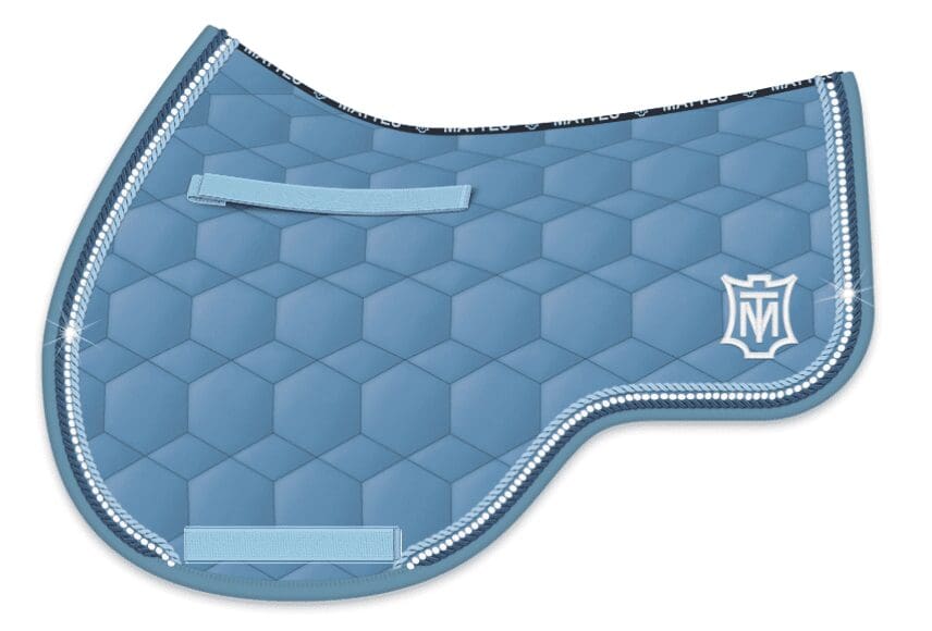 Mattes Eurofit Saddle pad with Crystal trim