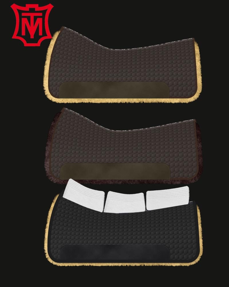 Looking for a Western Saddle pad with Shims?