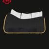 Mattes Rio Pecos Western Square Pad Black Natural with Correction System