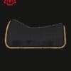Mattes Standard Western Square Pad Black Natural