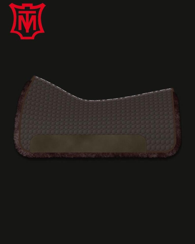 Mattes Standard Square Black Western Saddle Pad in stock now