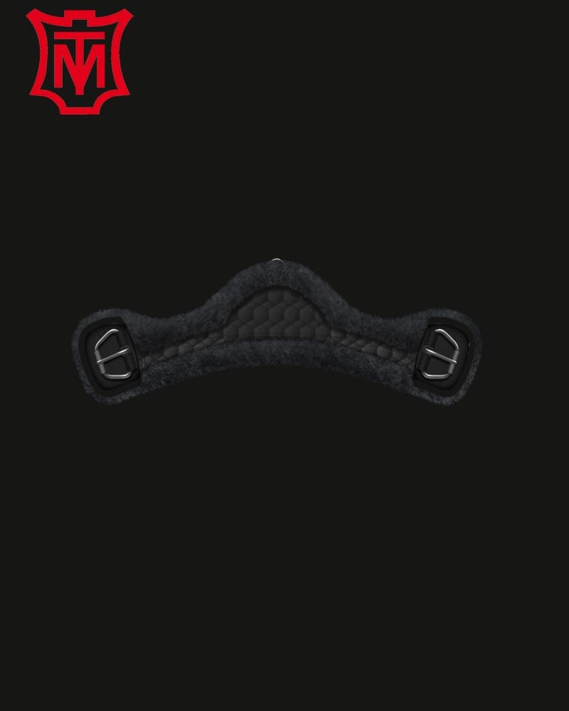 Mattes Western Athletico Girth Black Graphite