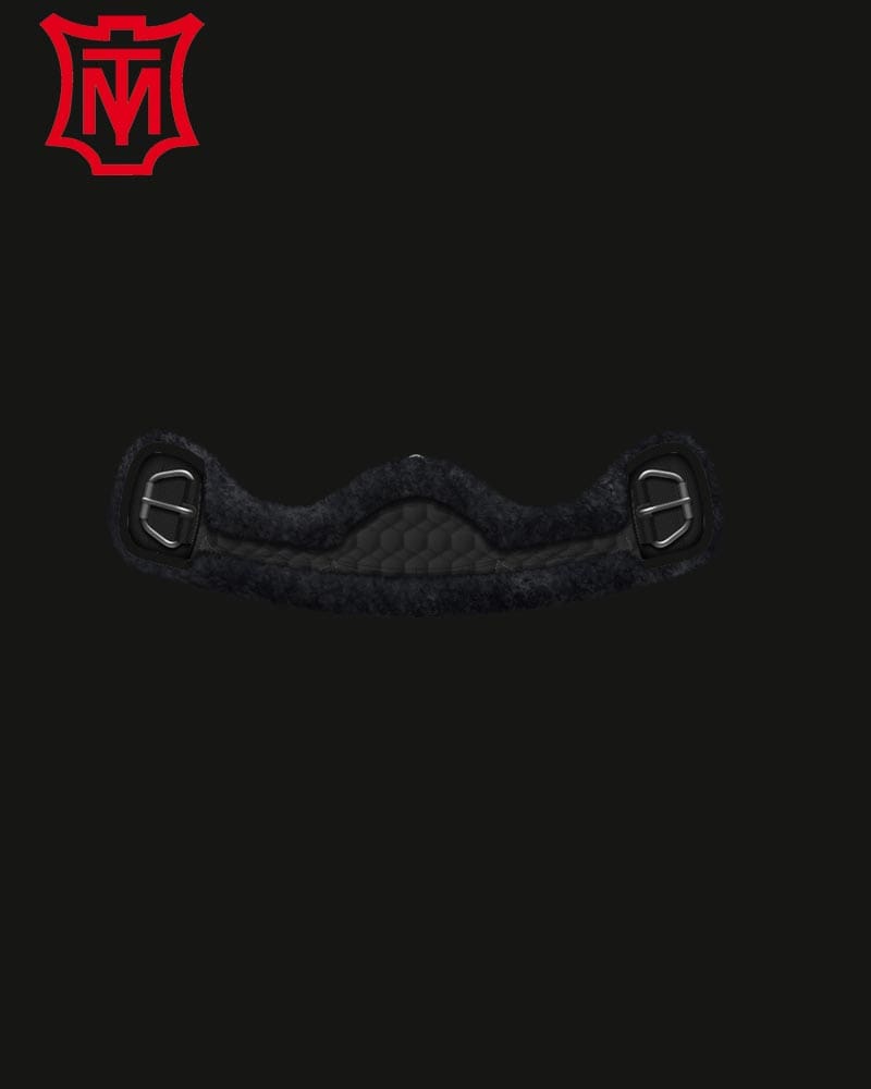 Mattes Western Crescent Girth Black Black