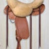 Mattes Western Sheepskin Seat Saver with Pommel Cut Out