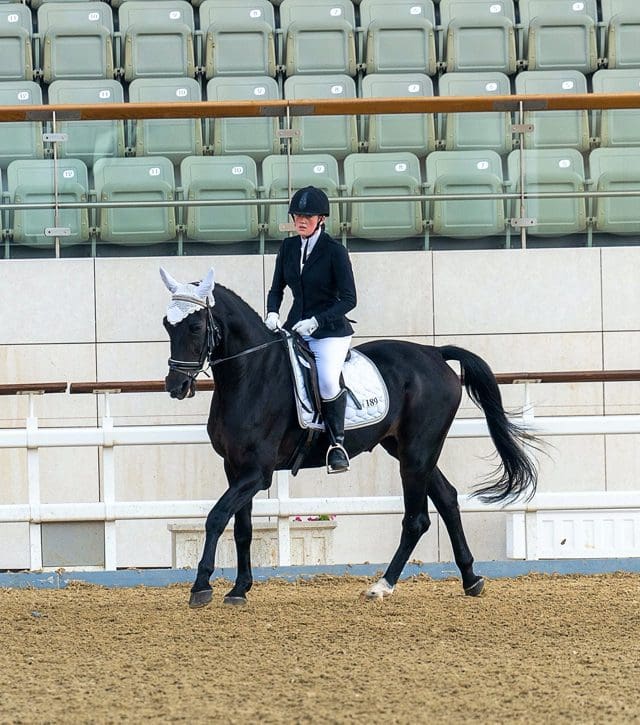 A rider under USDF rules