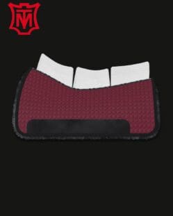 Mattes Square Pad Burgundy Graphite Correction System