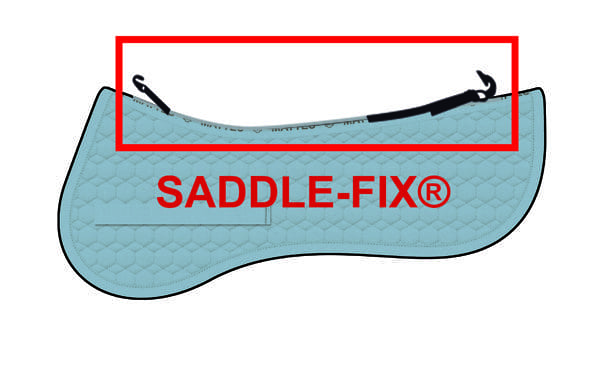 Half Pad Saddle Fix