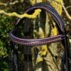 Black Rose Bridle Top Part