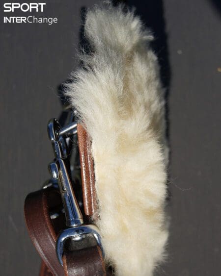 Dark Tan  Point Chest Part Sheepskin