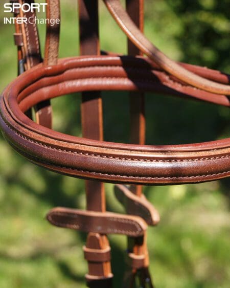 Dark Tan Bridle Noseband