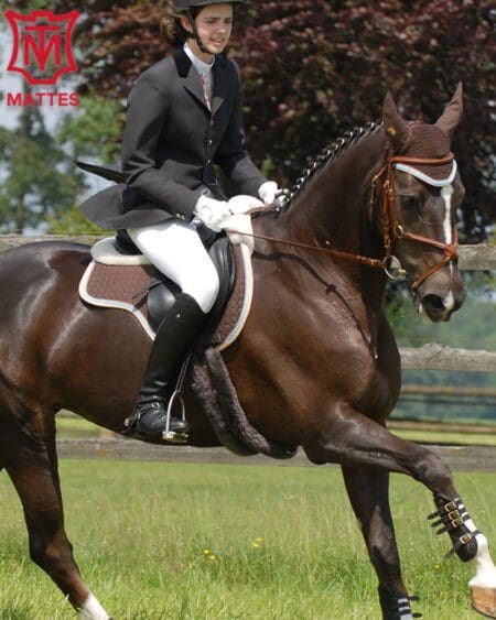 Mattes Eurofit All Purpose Saddle Pad Brown