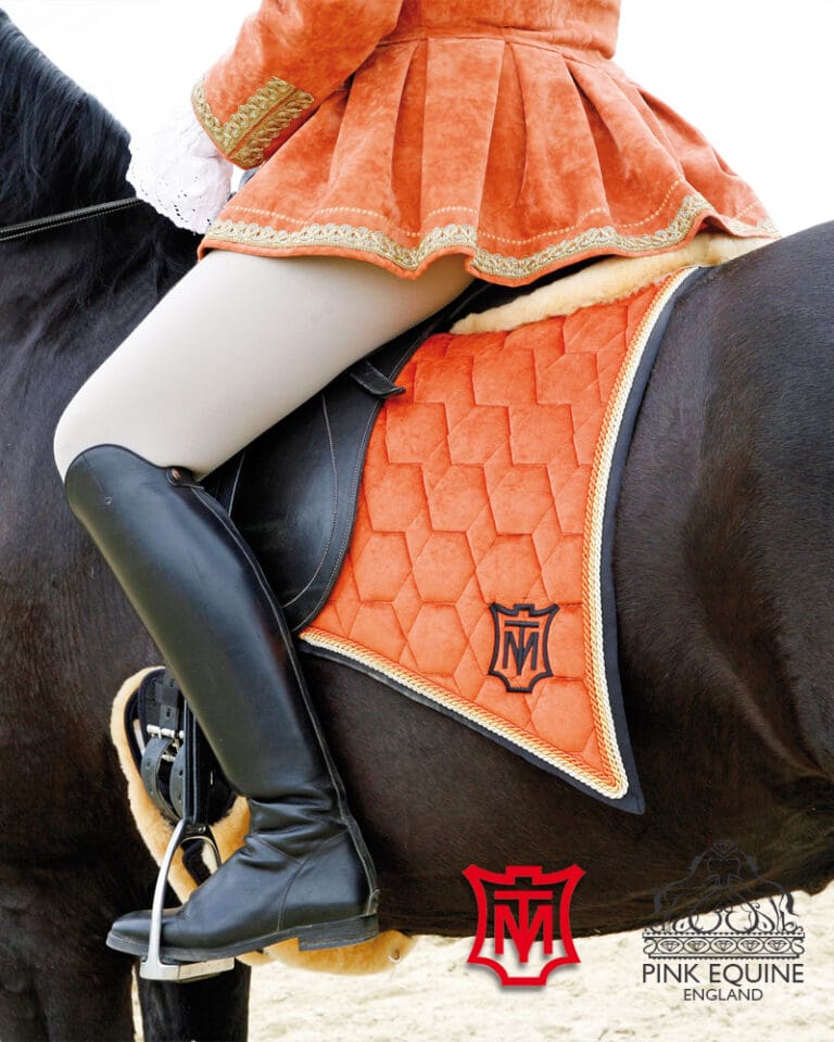 Mattes Custom All Purpose Baroque Saddle Pad | Pink Equine