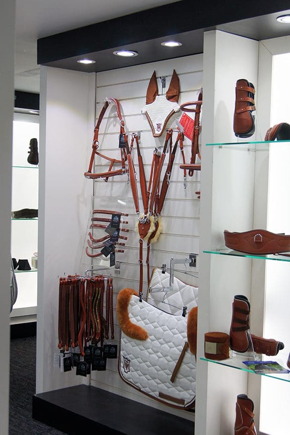 Pink Equine Tan Leather