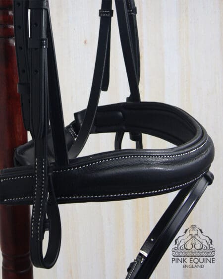 Comfort Luxe Bridle Noseband Close Up