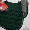 Mattes Racing Green Eurofit Dressage Pad with Saddle Fix