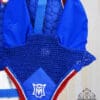 Royal Blue Mattes Ear Bonnet
