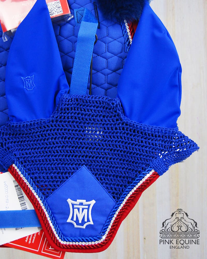 Mattes matching english saddle pad sets and ear